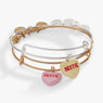 Sweethearts® "Bestie Bangle Set of 2 - Two Tone