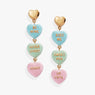 Sweethearts® Statement Drop Earrings - Gold