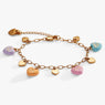Sweethearts® Multi-Charm Bracelet - Gold