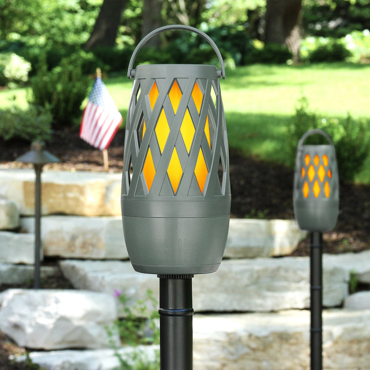 TikiTunes Pro Bundle - Portable Bluetooth Speaker with Pole & Ground Stake