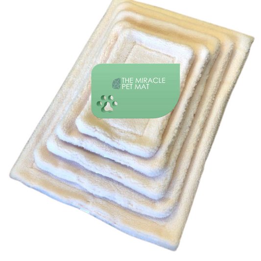The Miracle Pet Mat - Medium - Pearl White 30" x 20"