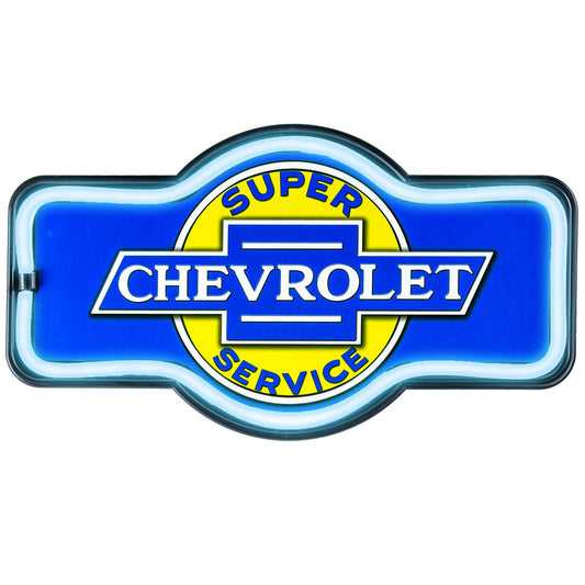 SPECIAL OFFER Officially Licensed Chevrolet LED Neon Light Sign Wall Decor (9.5" x 17.25")