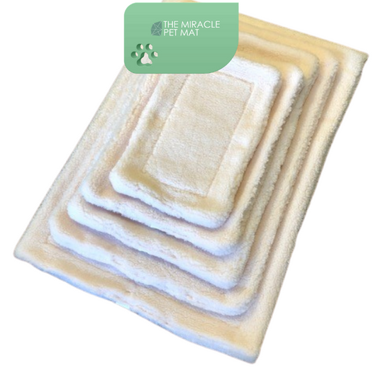 The Miracle Pet Mat - Small - Pearl White  24" x 18"