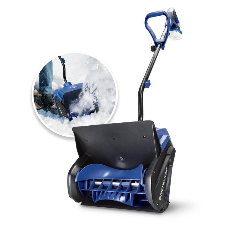 Snow Joe 24-Volt* IONMAX 13-Inch Cordless Snow Shovel Bundle | W/ 4.0-Ah Battery, Quick Charger, Cover, Ice Scraper and Extended 3-Year Warranty