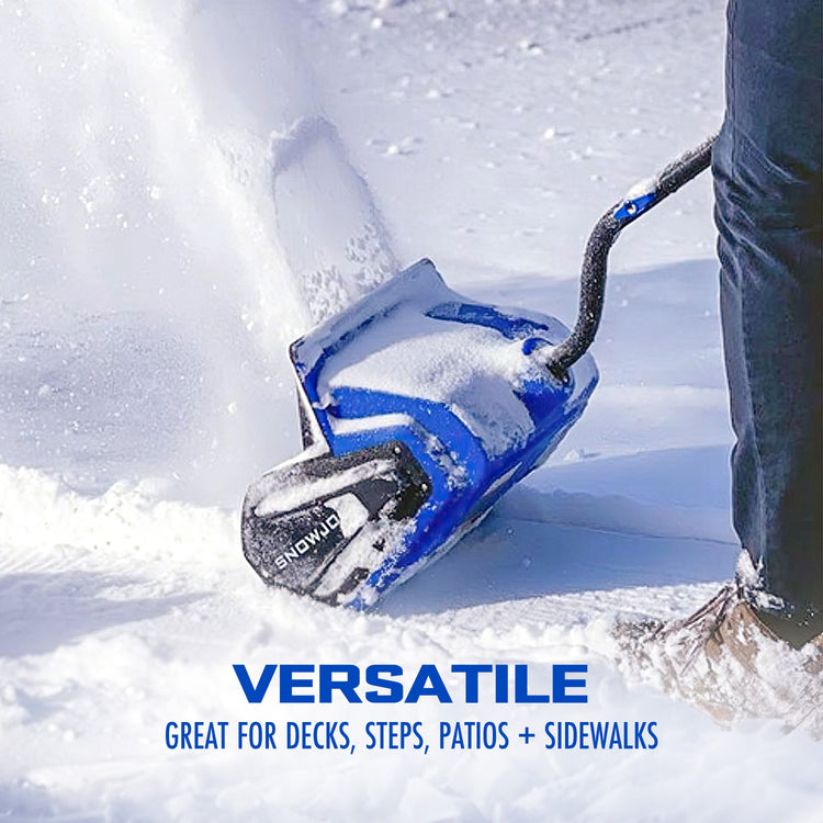 Snow Joe 24-Volt* IONMAX 13-Inch Cordless Snow Shovel Bundle | W/ 4.0-Ah Battery, Quick Charger, Cover, Ice Scraper and Extended 3-Year Warranty