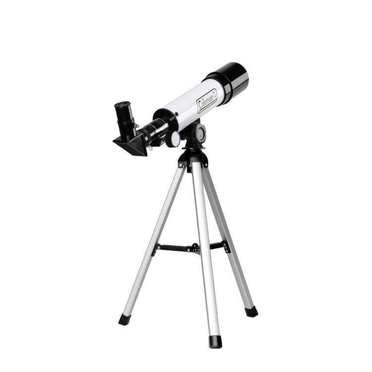 COLEMAN 360x50 Refractor Telescope Kit with Heavy Duty Carrying Case