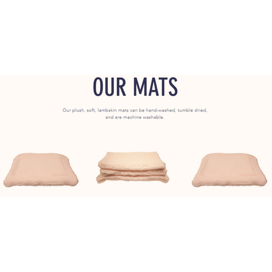 The Miracle Pet Mat - X-Large - Pearl White 40" x 28"