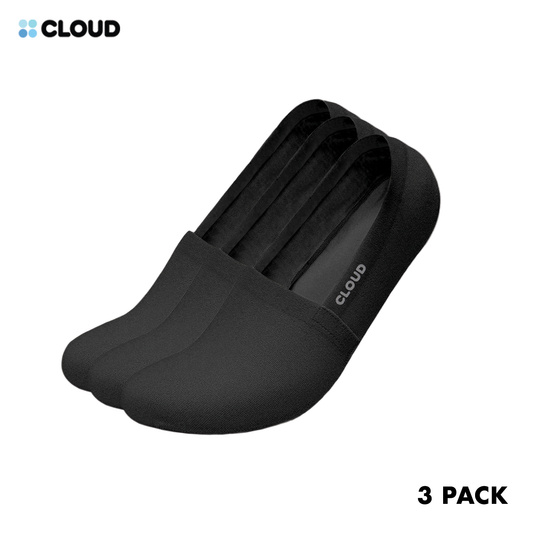 SPECIAL OFFER Premium No Show Socks-Black 3Pack