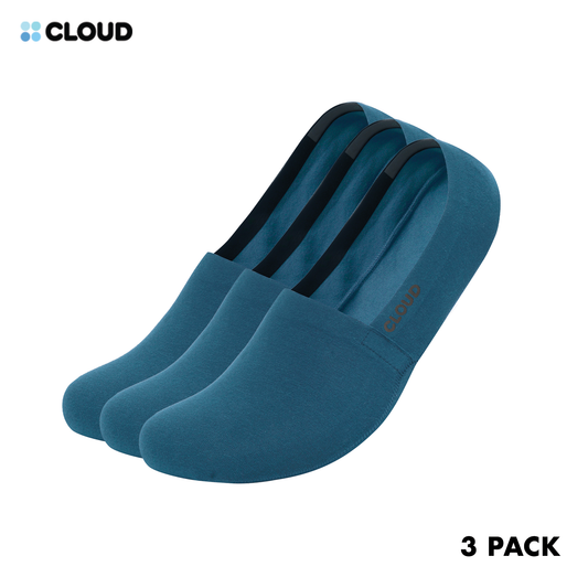 SPECIAL OFFER Premium No Show Socks-Sea Green 3Pack