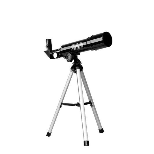 COLEMAN 360x50 Refractor Telescope Kit with Heavy Duty Carrying Case