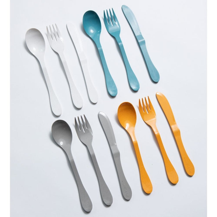 Eco 12 Piece Biodegradable Flatware Set (fork, knife, spoon)