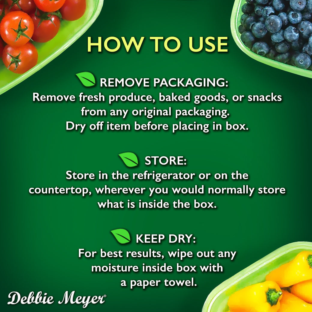 Keep Your Food Fresh Longer with Debbie Meyer's GreenBoxes