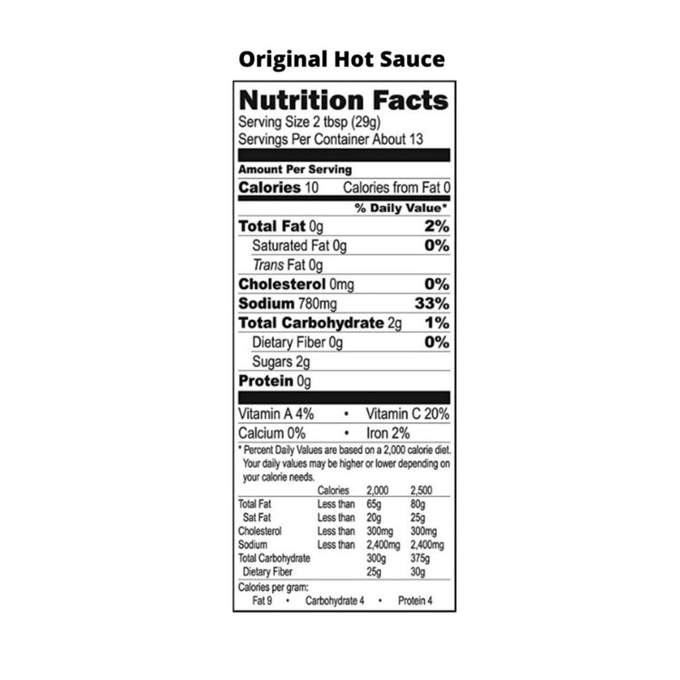 Original Hot Sauce - 3 Pack