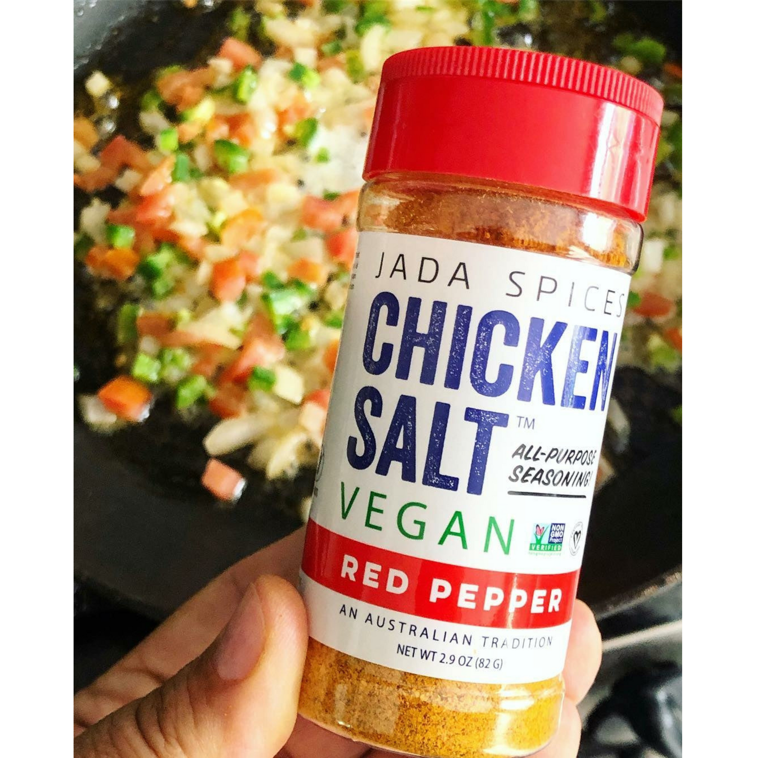 Chicken Salt - Vegan, Non-GMO, NO MSG, Gluten Free, Australia's All-Purpose  Seasoning (Reduced Sodium)