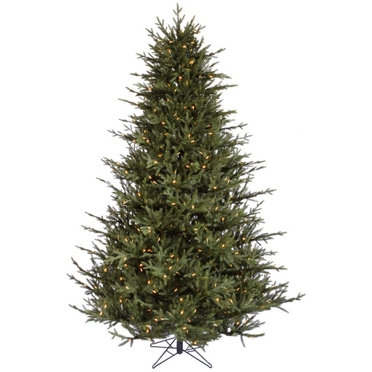Itasca Fraser Artificial Christmas Tree with Warm White LED Dura-lit Lights - 7.5'