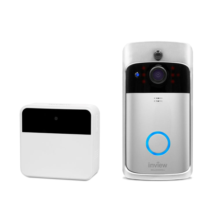 Bell+Howell InView 1080p HD Video Doorbell with Chime