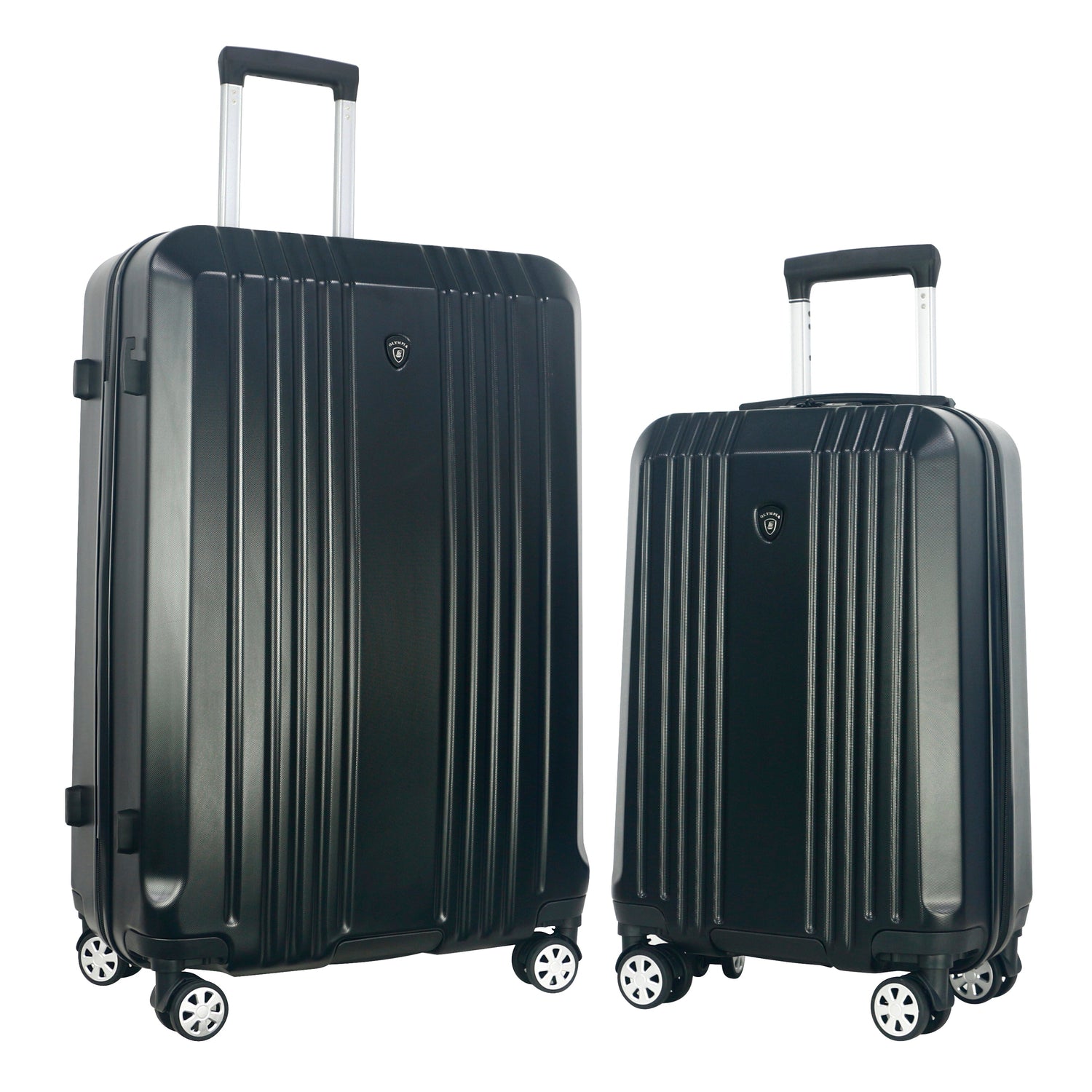 Armada 2 Piece Luggage Set Black