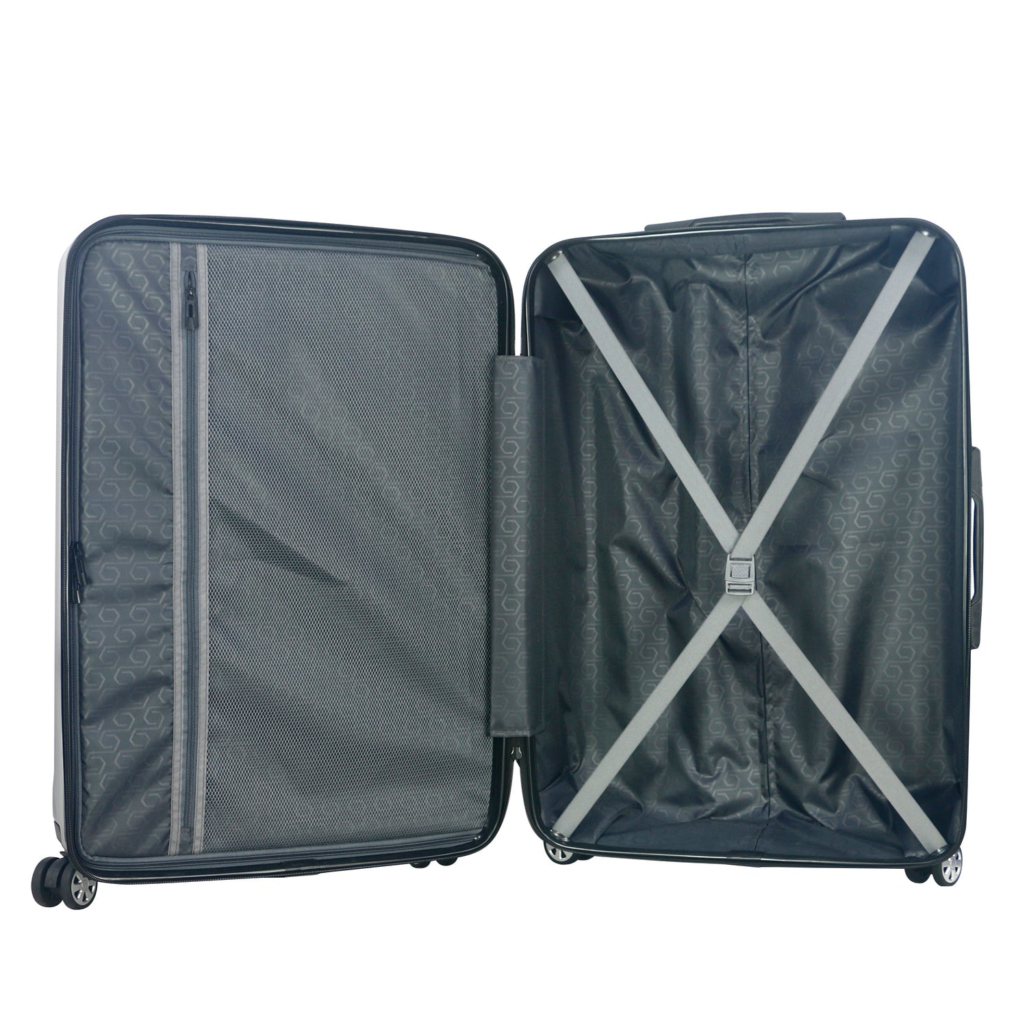 Armada 2 Piece Luggage Set Black