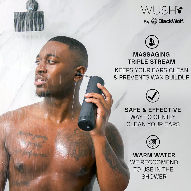 Wush Powered Ear Cleaner Deluxe