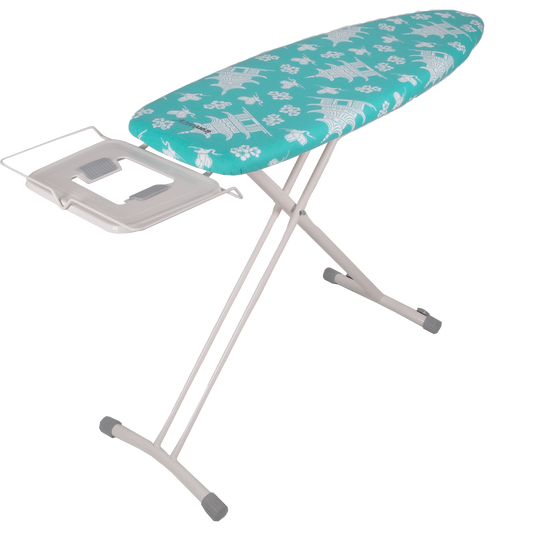 The PAGODA Collection - Space Surfer Premium Ironing Board in Pagoda Blue