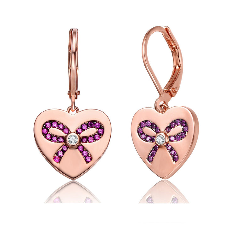 Heart Drop Earrings