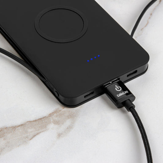 ChargeHubGO+ Power Bank With Wireless Charging Pad