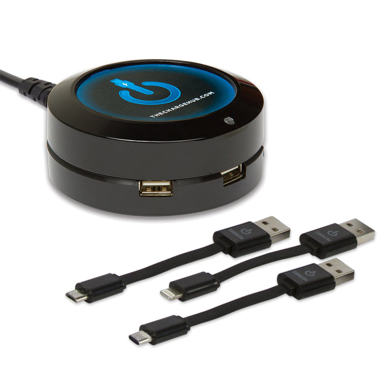 ChargeHub X3 – 3 Port USB Desktop Charging Station