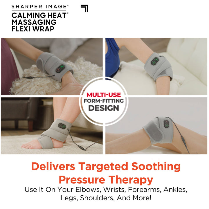 Calming Heat By Sharper Image Weighted Massaging Heating Pad CBS Deals