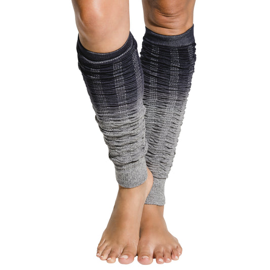 SPECIAL OFFER Leg Warmer - Rusched- Dip-Dye Charcoal