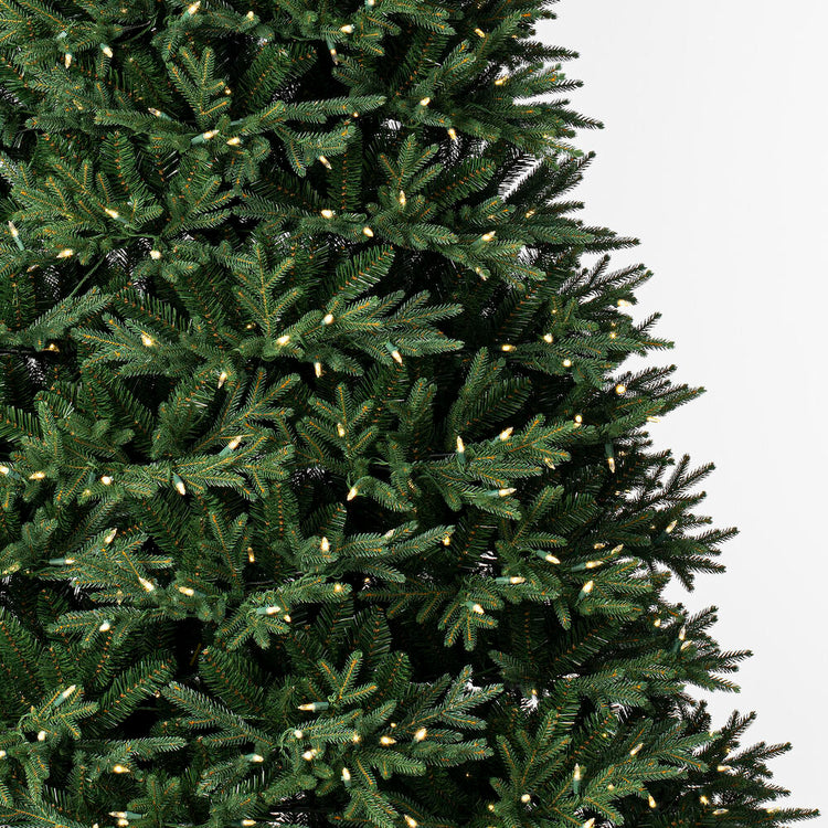 Tiffany Fraser Fir Artificial Christmas Tree with Lights 7.5' x 60"