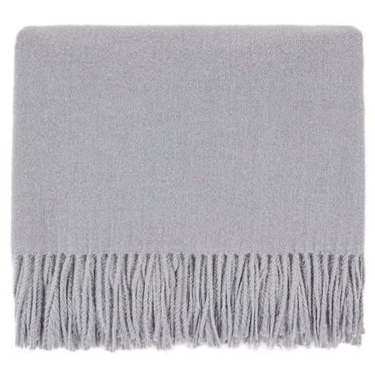 SPECIAL OFFER Grey Faux Cashmere throw