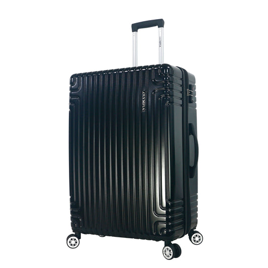 SPECIAL OFFER Gulliver 3-Piece Expandable Hardcase Luggage Set with TSA Lock - Black
