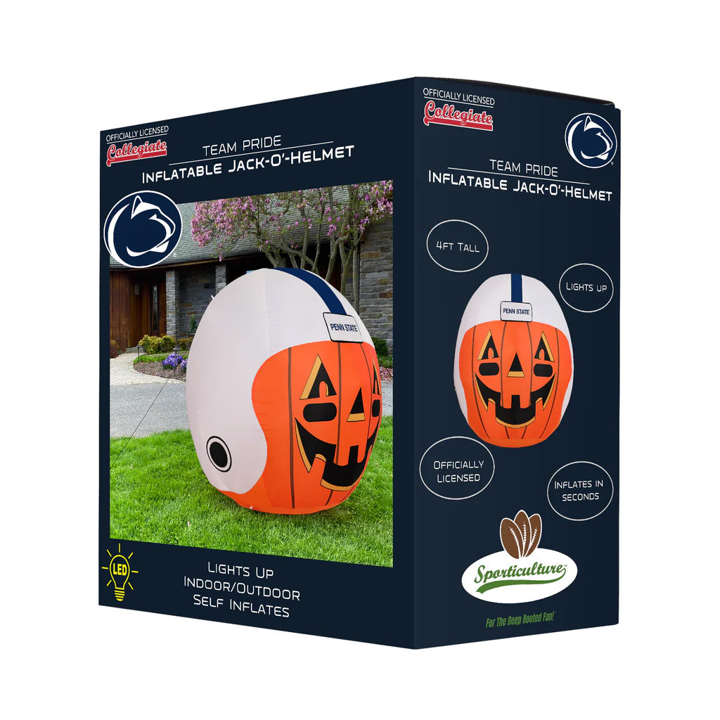 Seattle Seahawks Team Pride Inflatable Jack-O'-Helmet, 4 ft