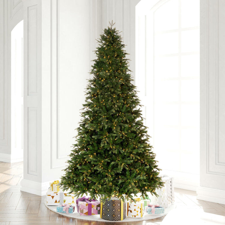 Douglas Fir Artificial Christmas Tree with LED Lights - 6.5' x 50"