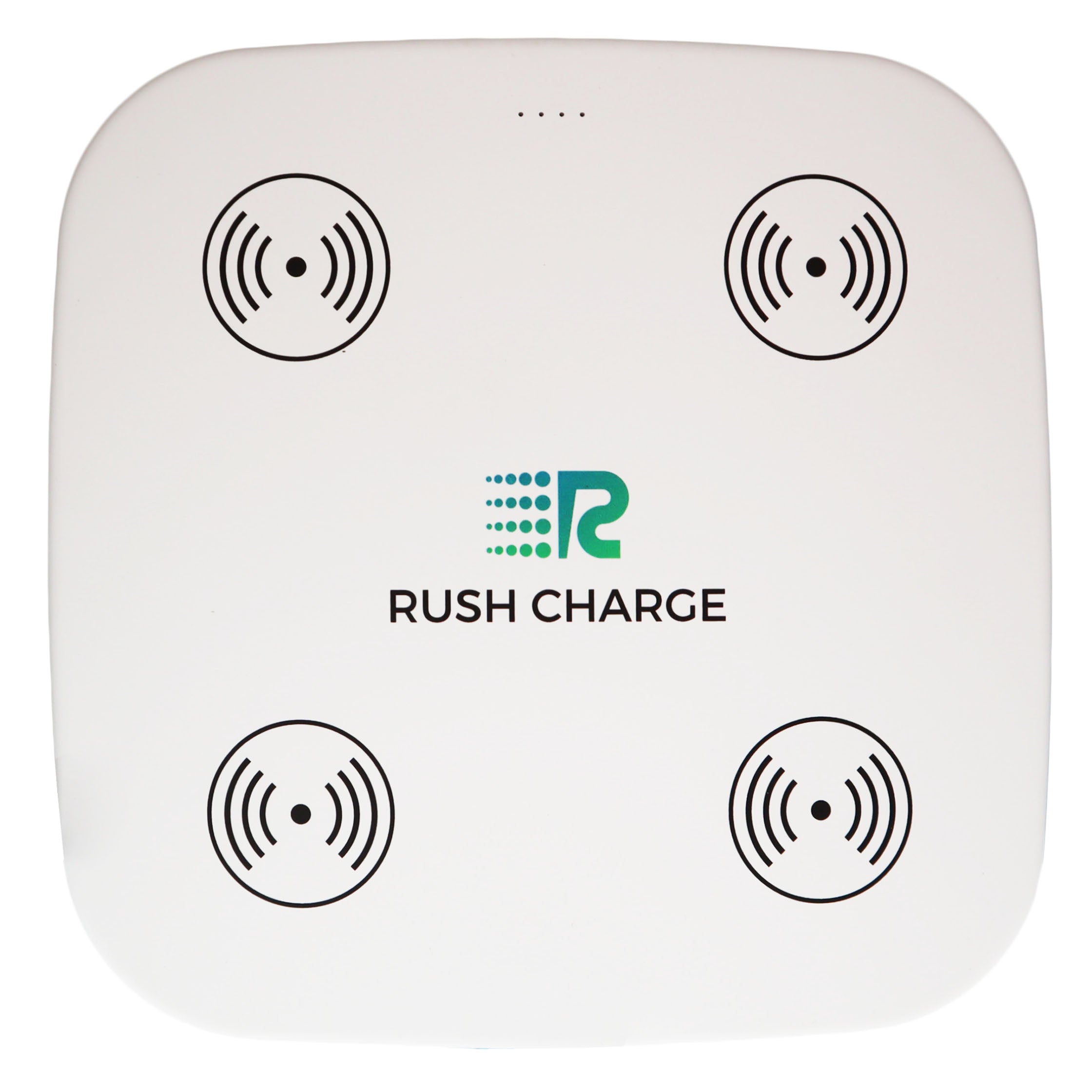 Rush Charge Quad Station - 4 in 1 Wireless Charging Pad in popular White