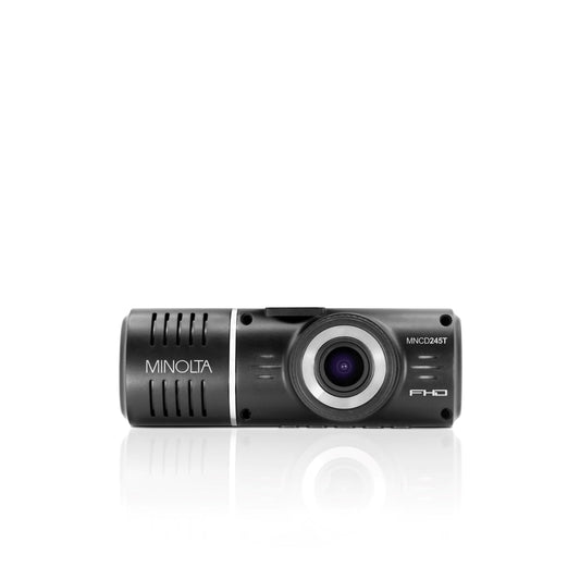 MNCD245T 3-Channel 1080P Dash Camera w/2.45" LCD & Rear Camera