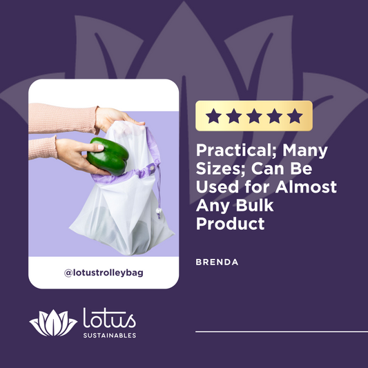 Lotus Produce Bags - Set of 9