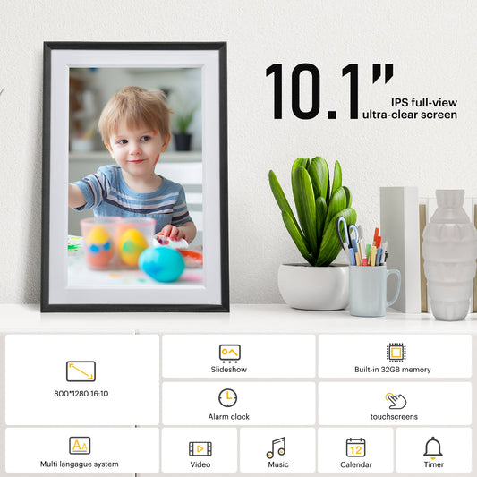KODAK 10 Inch Digital Photo Frame/10-inch Wi-Fi Enabled