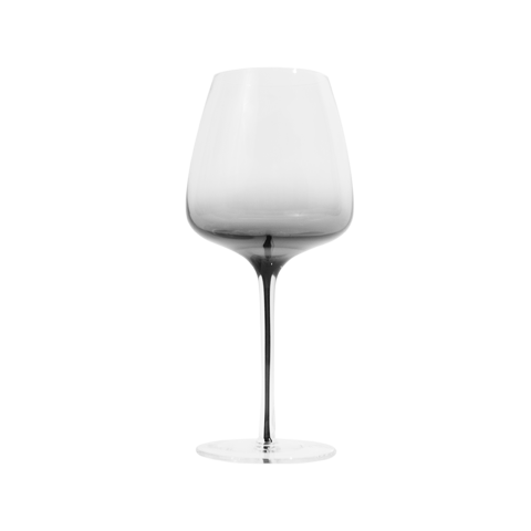 Hotel Collection Dining | Dark Smoke Stem White Wine Glasses (Set of Two) Hotel Collections | Color: White | Size: Os | Cariebear's Closet