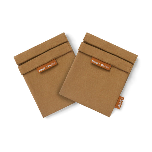 Snack'n'Go Duo Nature Brown  - 2Pk