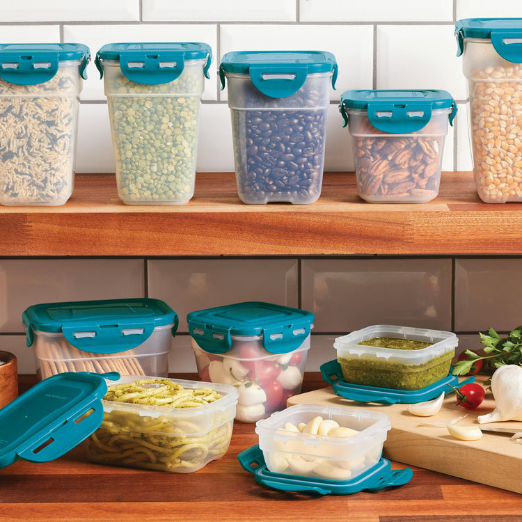SPECIAL OFFER 20-Piece Plastic Nestable Food Storage Container Set