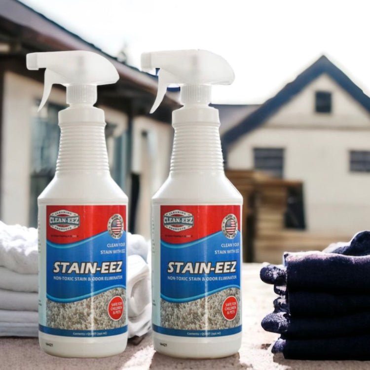 Stain-EEZ 2 bottle kit and 2 x Microfiber Towels