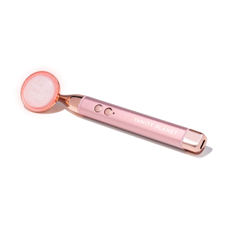 OUTLINES COLLECTION™ Sonic Rose Quartz Beauty Bar LED Wand
