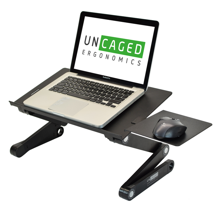 SPECIAL OFFER WorkEZ Best Adjustable Laptop Stand and Lap Desk - Pink