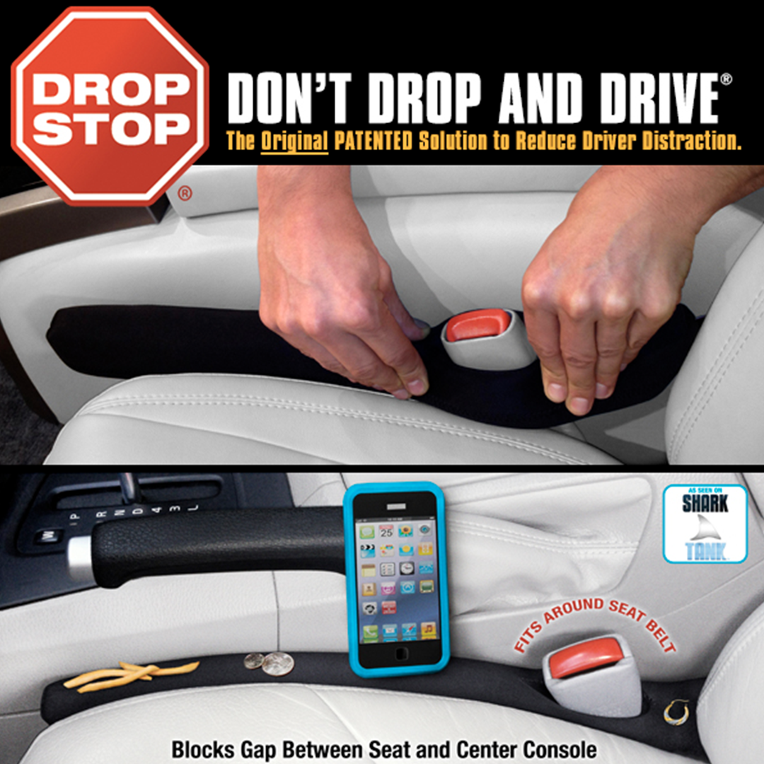Live - Drop Stop - The Original Patented Car Seat Gap Filler