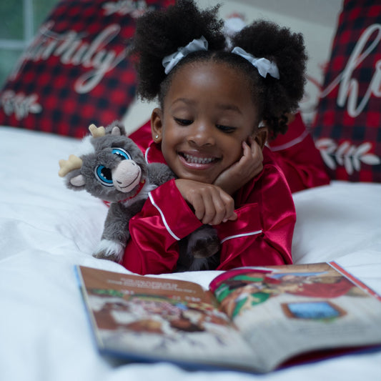 Book & Plush: A Christmas Friend - "A Simply Magical Tradition"