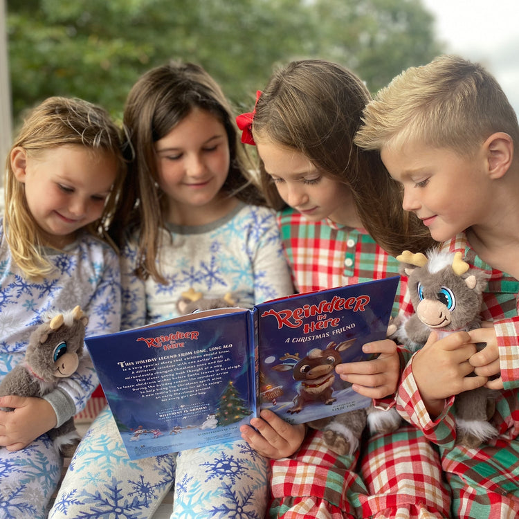 Book & Plush: A Christmas Friend - "A Simply Magical Tradition"