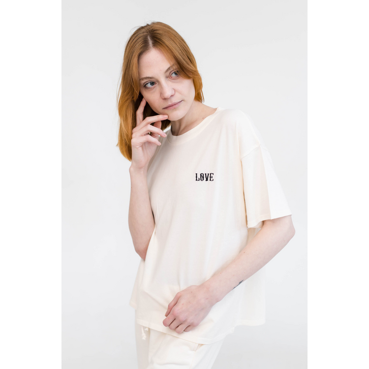 SPECIAL OFFER Stella Boxy T-Shirt | Cloud