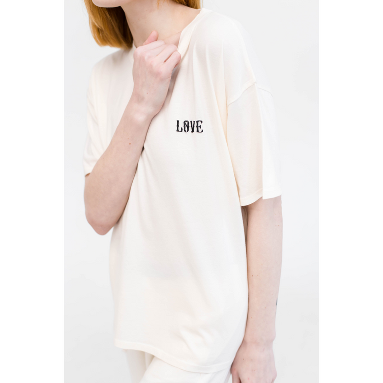 SPECIAL OFFER Stella Boxy T-Shirt | Cloud