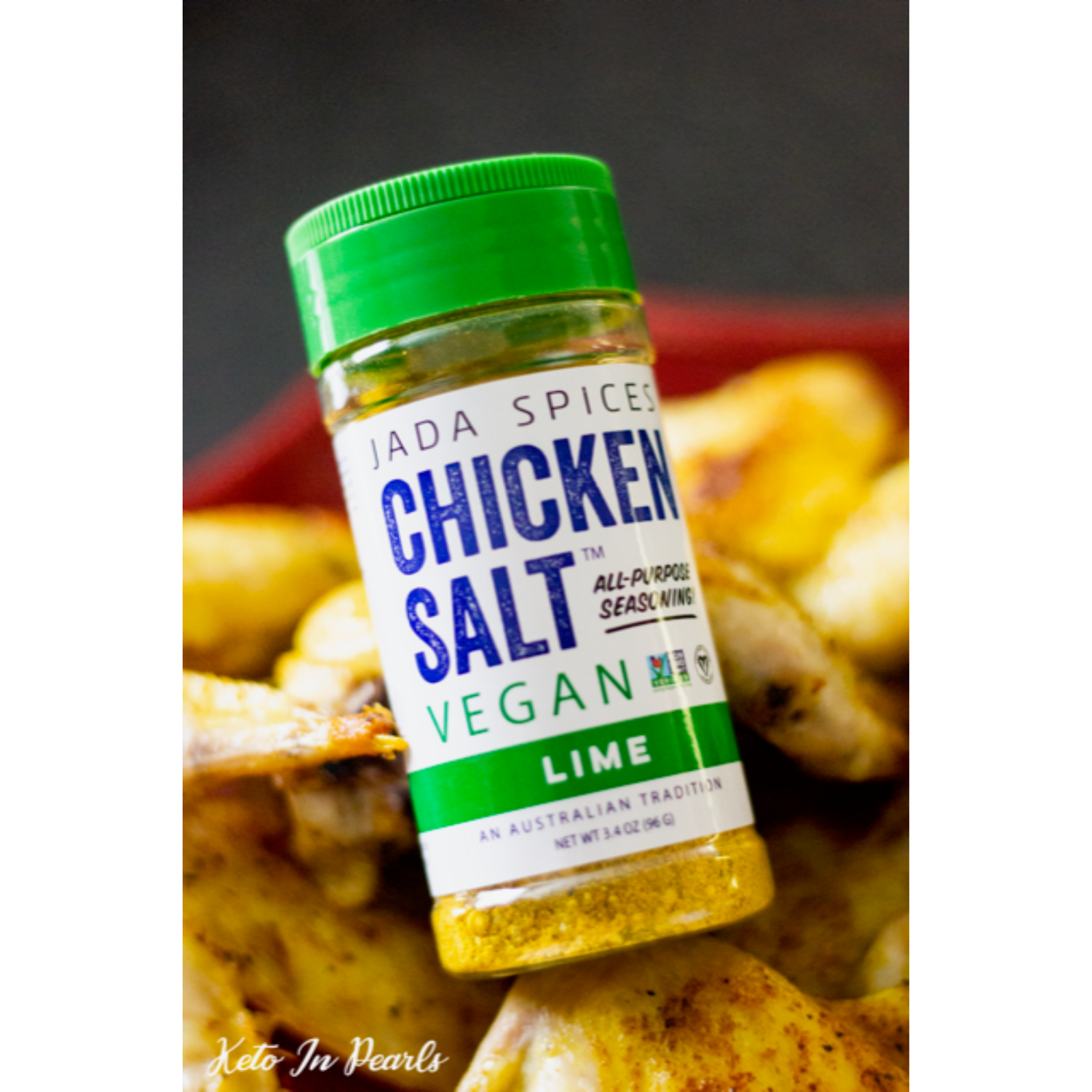 JADA Spices Chicken Salt Spice and Seasoning - Original Flavor - Vegan,  Keto & Paleo Friendly - Perfect for Cooking, BBQ, Grilling, Rubs, Popcorn  and